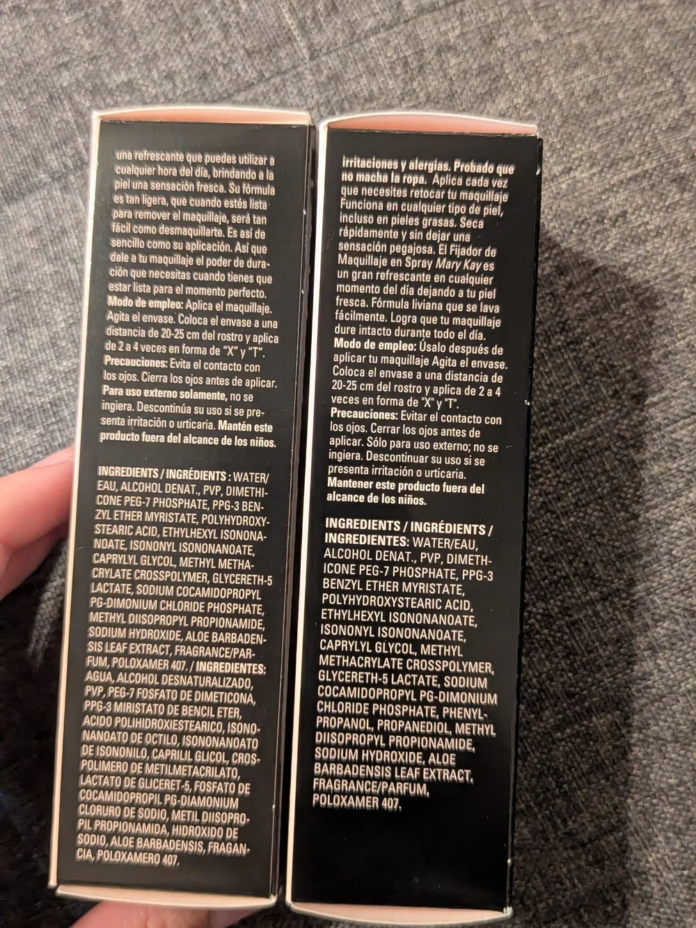Mary Kay Set Of 2 Makeup Finishing Spray - 2016 And 2019 Collections